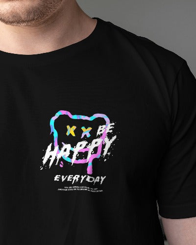 Normal Behappy Printed T-shirt