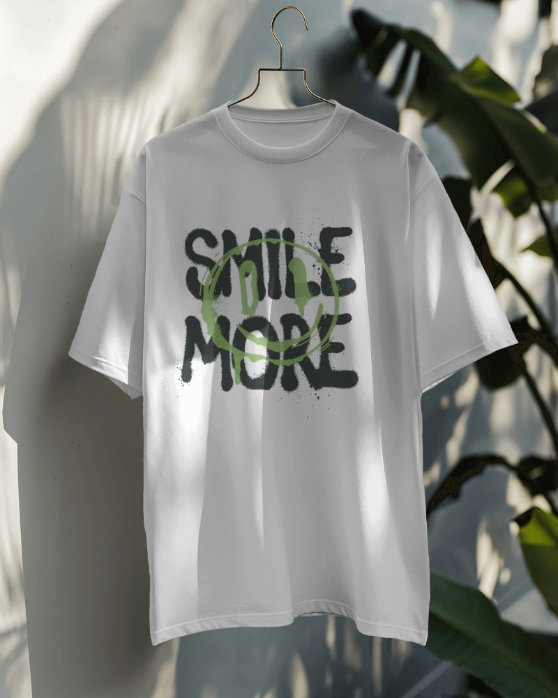 Normal Smile More Printed T-shirt